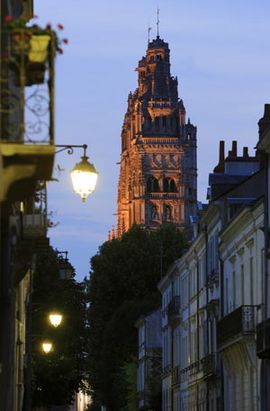 Kathedrale in Tours, Frankreich